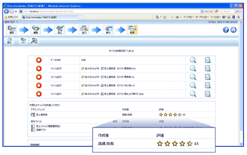 Data Knowledgeのナレッジ機能イメージ画像